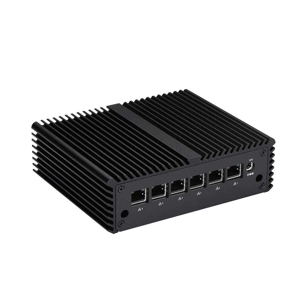 Mini PC Celeron with 6 2.5G LAN Fanless Computer